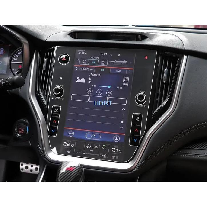 Tempered GLass Screen Protector Interiors film For Subaru Outback  Car Styling radio gps navigation screen protector