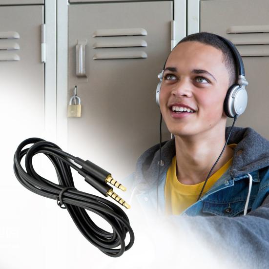 3.5mm Audio Cable Volume Control Headset Splitter Male To Male Audio Cord Wire for Astro A10 A40 A30