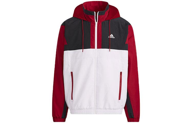 

Adidas Jacket Men s White Red Multicolor H39326 M