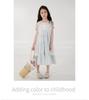 You Jia Meng Girls' Summer Sleeveless Princess Dress - Two-Piece Set