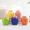 Creative Colorful Ceramic Candy Jar Portable Nuts Coffee Bean Medicinal Herb Storage Jar Household Moisture Proof Food Container