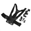 Chest Mount Harness Strap Adjustable Cellphone Chest Harness Strap with Phone Holder for Live Streaming Outdoor Cycling