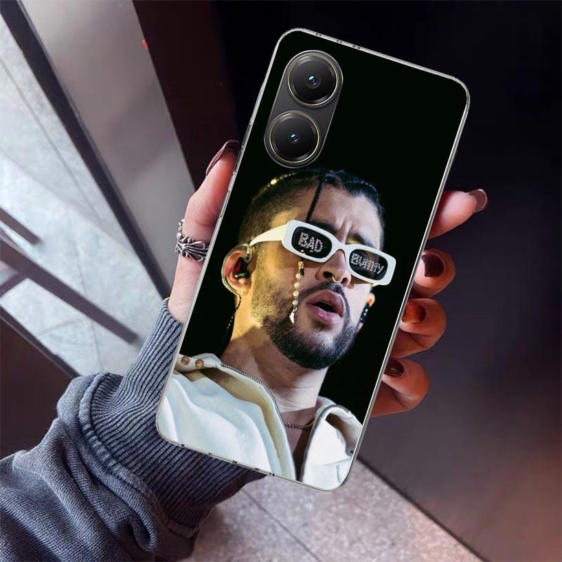 Bad Bunny X100pre Phone Case For Xiaomi Poco X7 X6 X5 Pro F7 Ultra Redmi 15C 15 13 13C 12 12C 10 10A 10C 9 9A 9C 9T Shell Poco X