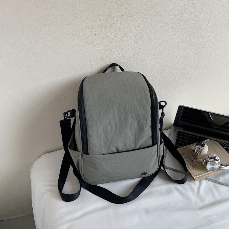 New Backpack Versatile Large-capacity Travel Bag Lightweight Waterproof Nylon Bag Casual Backpack Tide