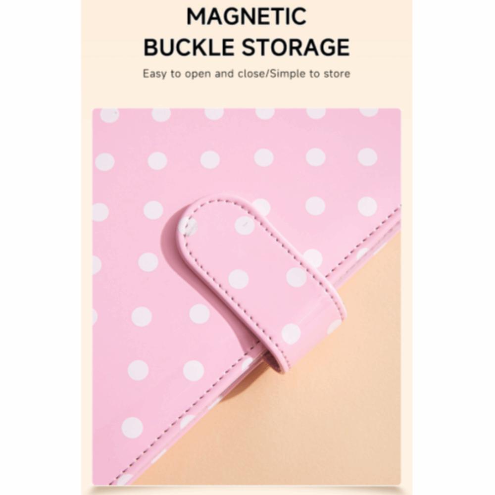 Colorful A5 Soft Budget Binder Planner PU Money Saving Envelope Budget Planner