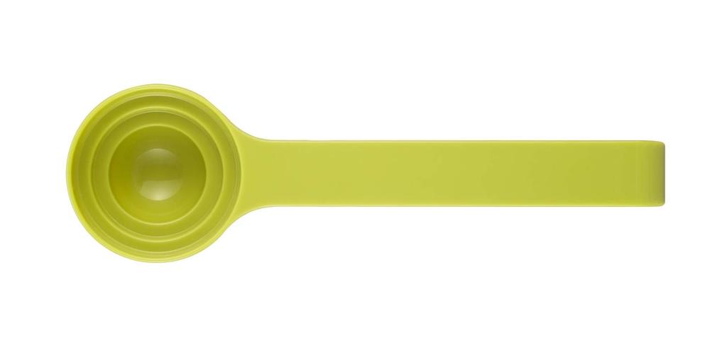 Yamazaki Jitsugyo Tiered Measuring Spoon Green 2701