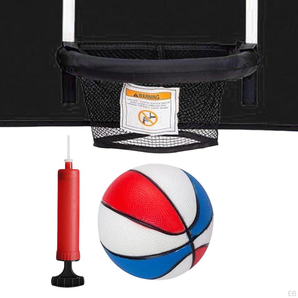 Basketball Hoop for Trampoline Frame Lightweight Backboard Sturdy Dunking with