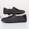 New Large Size 47 Men Loafers Soft Moccasins Fashion Soft Spring Autumn Genuine Leather Shoes Men Warm Flats Driving Shoes
