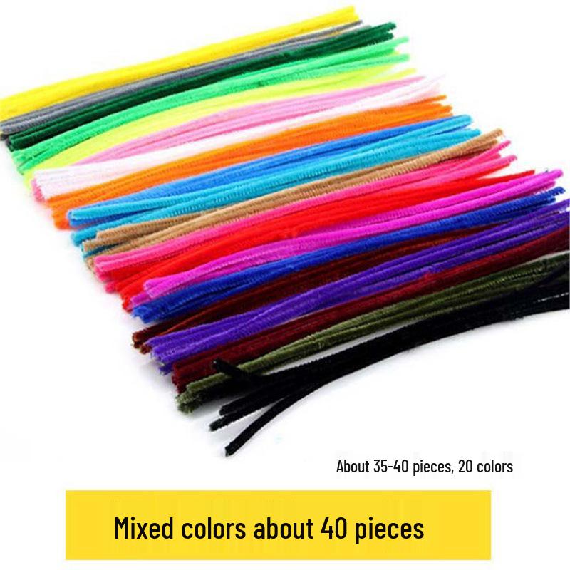 

Набор синельной проволоки для творчества: Разноцветные проволочные завязки для проектов от детского сада до старших классов