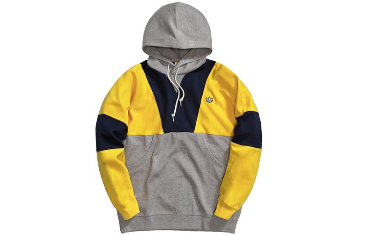 

Adidas Originals Samstag Panel Sweatshirts Men s Hooded Moderate Regular FM2209 S
