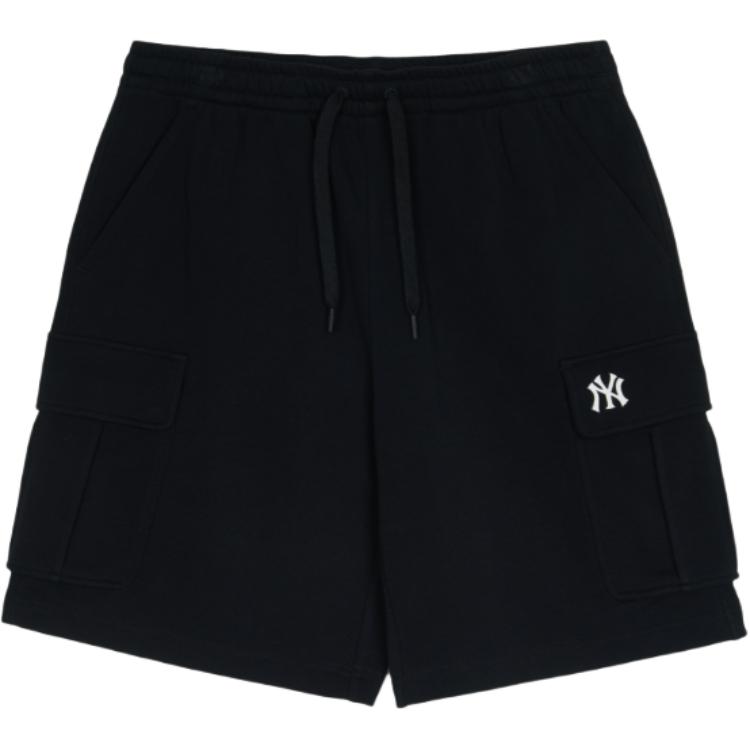 New MLB New York Yankees Casual Shorts Unisex Black 3ASPB0353-50BKS