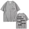 Hit Me Hard and Soft Do I and Know That You Love Me Graphic T Shirt Men Women Fashion Casual pure cotton Tshirt Male Streetwear