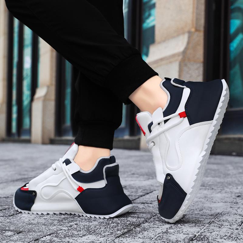Big Size 47 Sneakers For Men Platform Thick Bottom Dad Shoes Fashion Outdoor Casual Shoe Breathable Trainer Shoes For Men