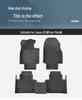 Custom TPE Floor Mats for 2023-2024 Lexus RX, includes Trunk Mat.