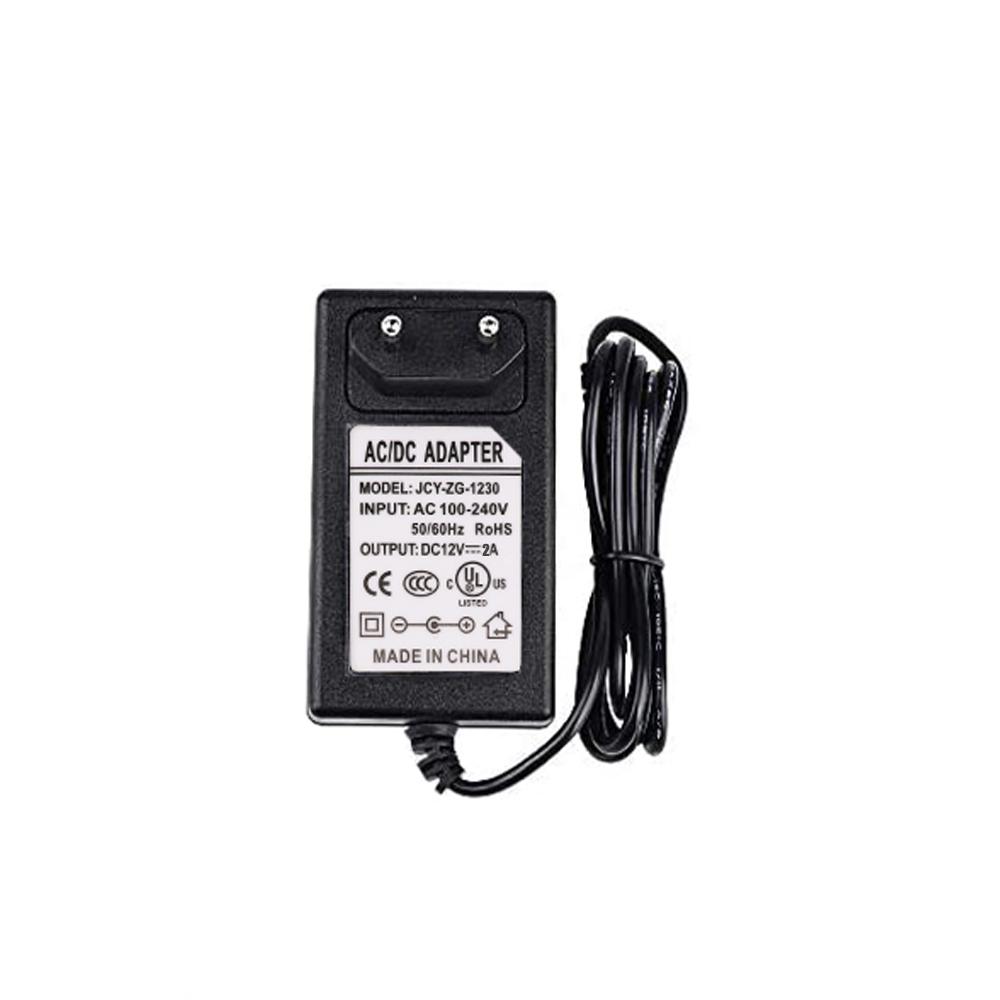 12V EU Power Plug Driver Adapter AC220V To DC 12V 1A 2A 3A 5A LED Power Supply For LED Strip Lights Transformer Adapter