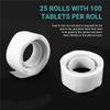 M-Modern-25 Rolls Glue Point Clear Balloon Glue Removable Adhesive Dots Double Sided Dots Glue Tape For Balloons Wedding Decors