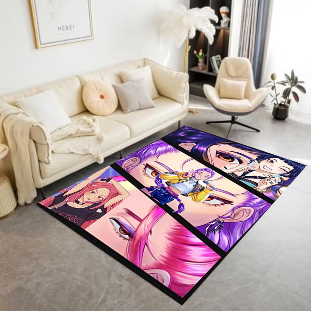 Galactic Trio Harmony Area Rug Suitable for Kitchen Study Room Dining Room Hallway Antislip Carpet Anime Office Decor Birthday/Christmas Gift