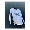 Cristiano Ronaldo Displacement Jersey White Long Arm