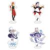 Genshin Impact Acrylic Stand Desktop Decor Exquisite Anime Ornaments Featuring Kazuha Venti Klee Hutao Ganyu Paimon For Collectors