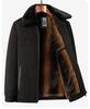 Men's Wool Blend Winter Jacket - Warm, Thickened Coat for Dad or Grandpa