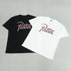 2026 High Quality Tshirt Mens Womens Loose Fashion Letter Candy Red And Blue Print Pattern Tshirt High Quality Cotton Tops