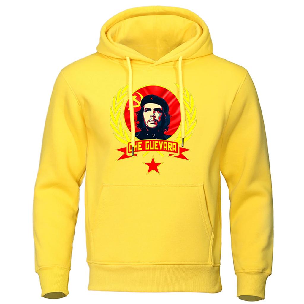 Che Guevara 2025 Nye Menn Opprører Kubansk Gerilja Revolusjon Hettegensere Gensere Mote Ensfarvet Hettegensere Hip Hop Merke Topper