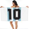 Diego Armando Maradona Argentine Football Soccer Légende Serviette de Plage Microfibre Douce Séchage Rapide Absorbant Serviettes Rapides Pour le Bain