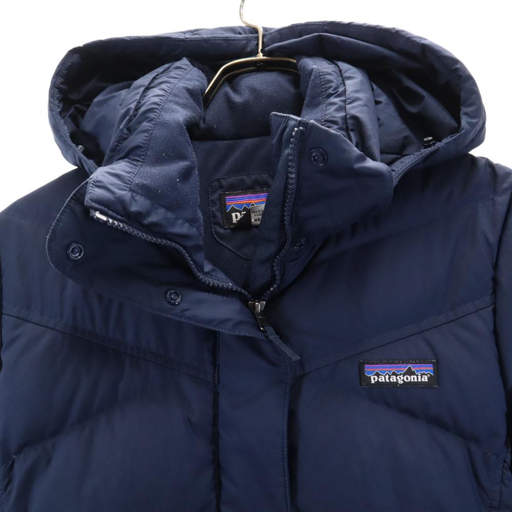 Patagonia 28441FA19 Down Coat XS Navy Outdoors Women Used
