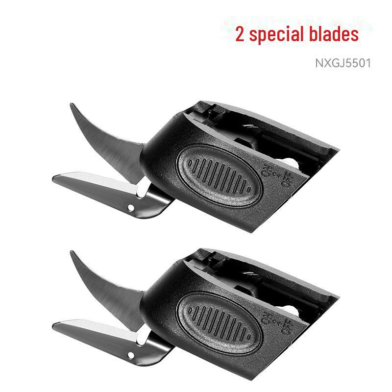 Dobíjecí ruční elektrické nůžky pro stříhání látek, koberců a kůže