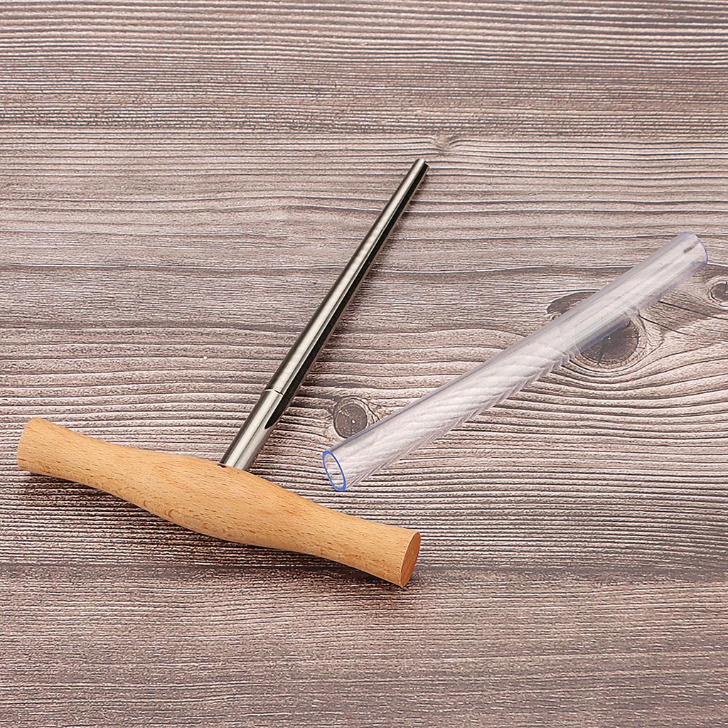 Violin Peg Hole Reamer T Handle Bridge Pin Reamer 1:30 Taper Wood Handle 3/4 4/4 Viola Peg Reamer Violin Making Tool