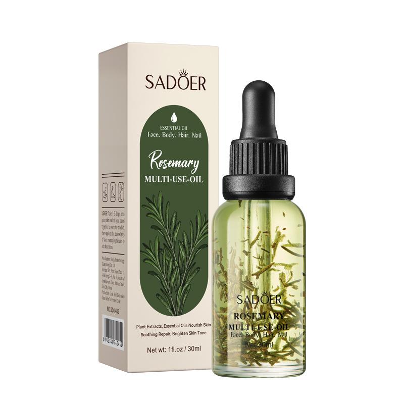 Jasmine Dried Flower Massage Oil SADOER Moisturizing and Rejuvenating Skin Body Essential Oil