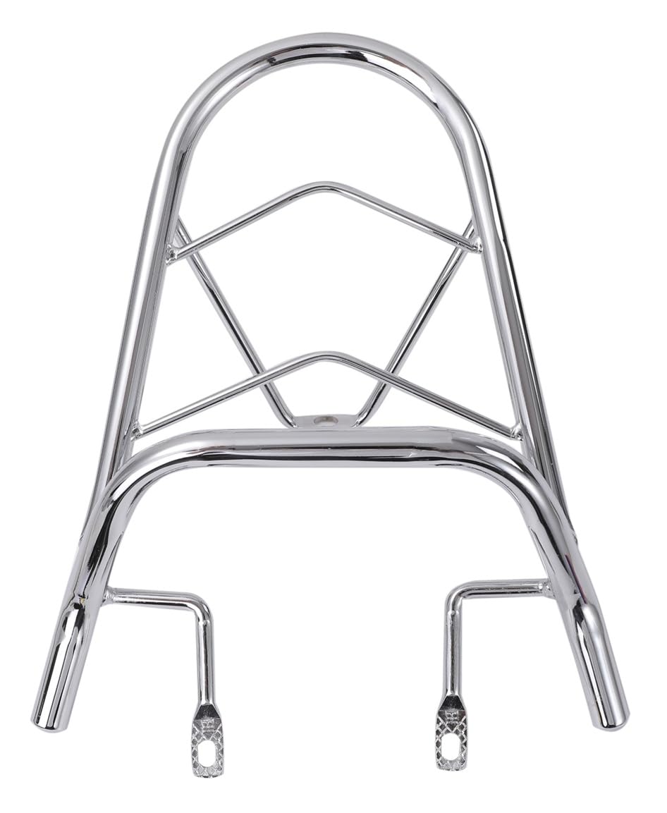 

Хромированный задний багажник для 4-тактного Yamaha Vino SA26J/SA37J. Универсальные неоригинальные кастомные детали.