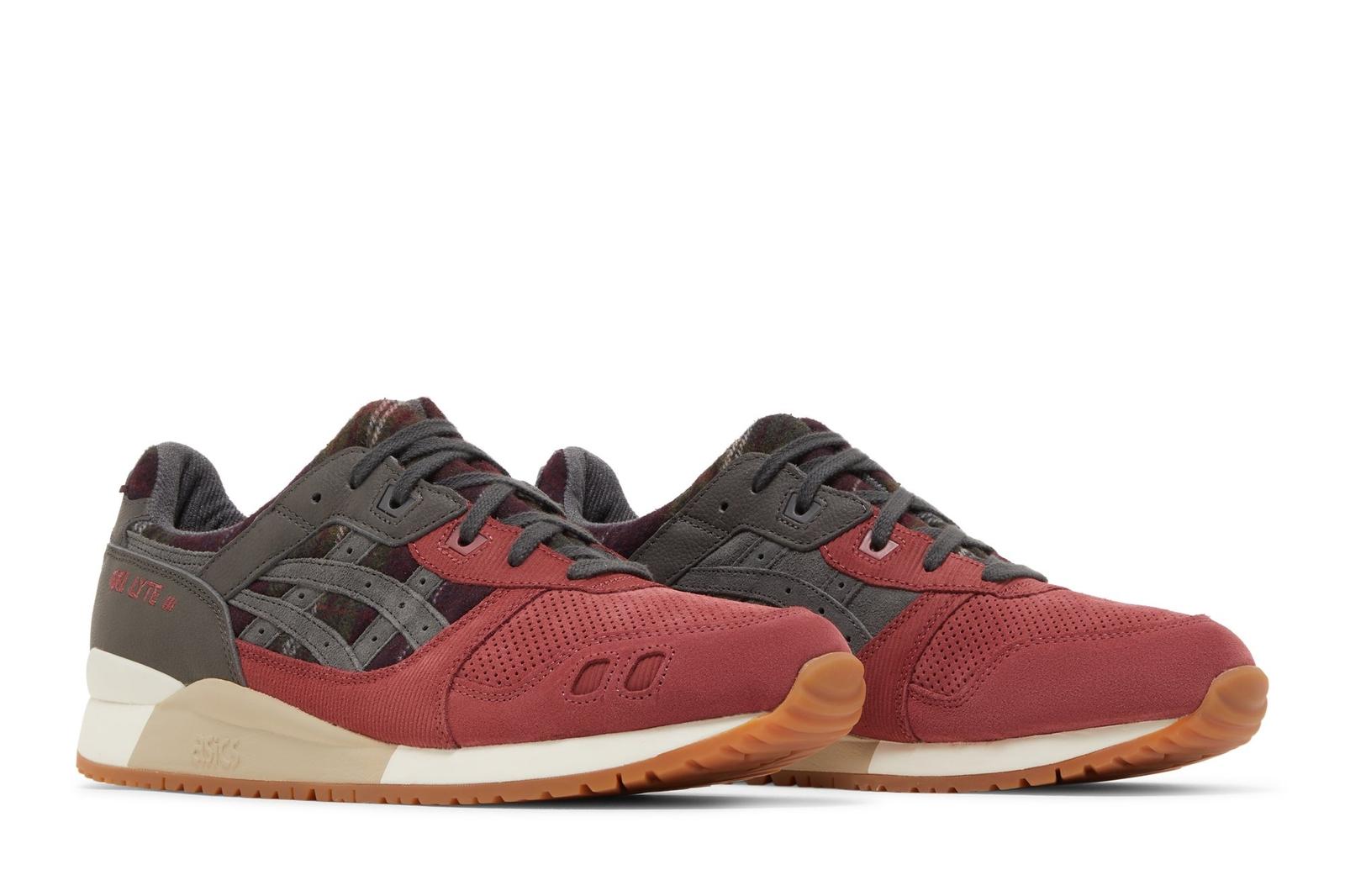 ASICS Gel Lyte 3 OG Brisket Red 1201A686-600 44