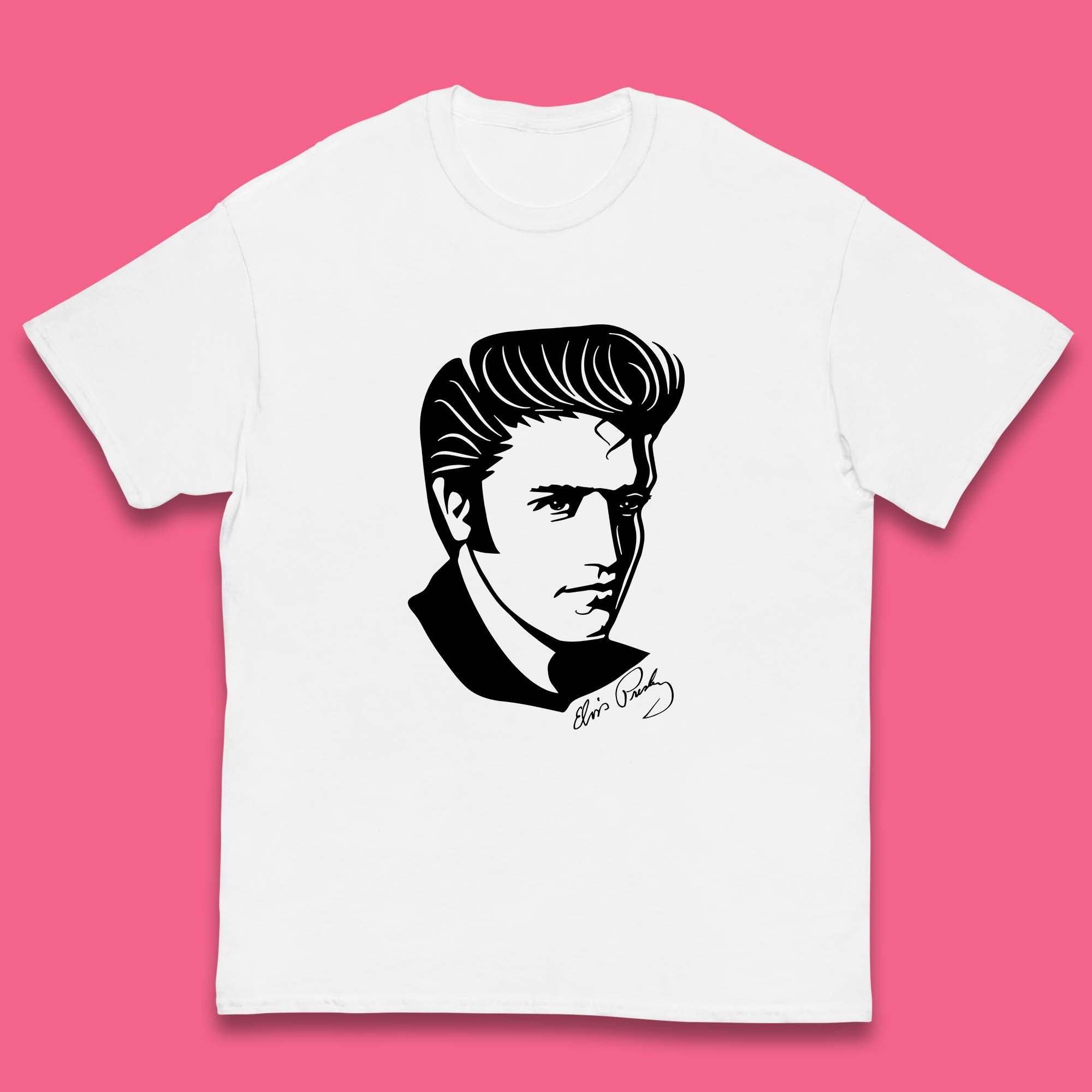 Elvis Presley American Singer King Of Rock And Roll Elvis Presley Lovers Kids T Shirt 100