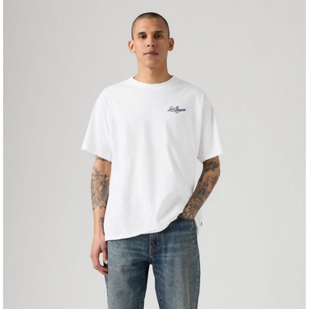 Мужская графическая футболка Levi s S Винтажный крой 873730417 90(S)
