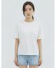 VANAKE Boxy Fit Round Neck T-Shirt_Vb37Tsq402Z