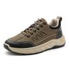 New trendy versatile men's casual shoes non-slip platform shoes lightweight running shoes sports shoes green tide shoes
