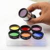 A23I-Astronomical Telescope Accessories Seven Color Filter Nebula Filter 1. 25 Inch 31. 7Mm Moon Filter Nebula