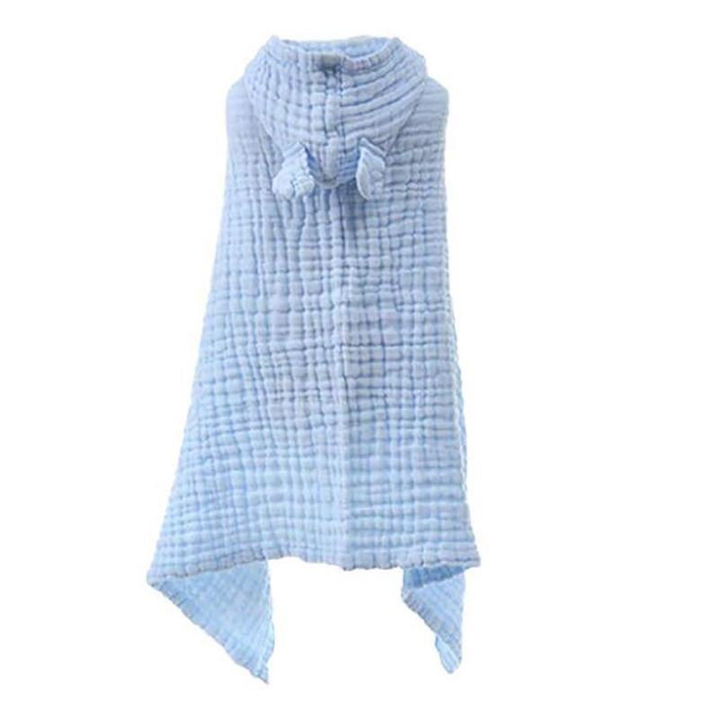 Buy Sixlayer Bathrobe Cloak Baby Hooded Bath Towel Wrap Ultra Soft