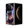Clear Hard PC Phone Case For Honor Magic V3 Vs3 V2 VS2 Folding Transparent Flower Pattern Cover For Huawei Mate X6 X5 X3 X2 Capa
