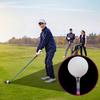 Golf Tees Golf Tees 3 1/4'' Unbreakable Transparent Acrylic Long Golf Tees Bulk With Big Cup & 8 Prongs Golf Accessories For Men