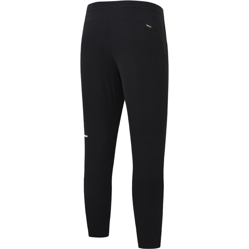 New FILA Knitted Sweatpants Men's Pitch Black A11M337601F-BK