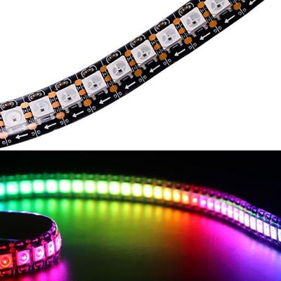 LED Strips Programmable LED Lights Full Color LED Pixel Strip Lighting 2812B DC5V DIY PCB Waterproof for Party Wedding Holiday