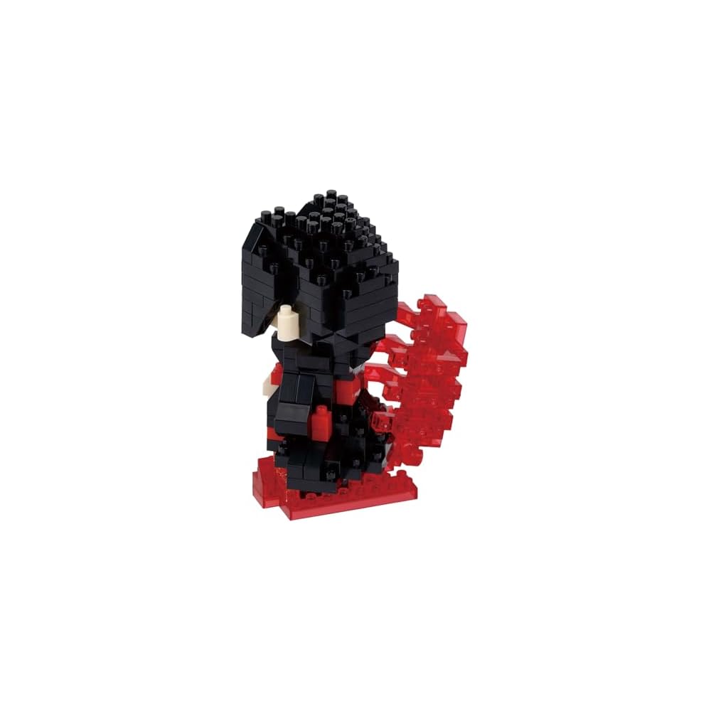Kawada Nano Block Naruto Shippuden Itachi Uchiha Building Set 3x10.5x18cm for Ages 12 and Up