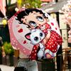 Betty Boop Print Umbrella Automatic Opening/ Closing - Portable Foldable Design - Daily use for Travel/Outdoor - Gift for Birthday