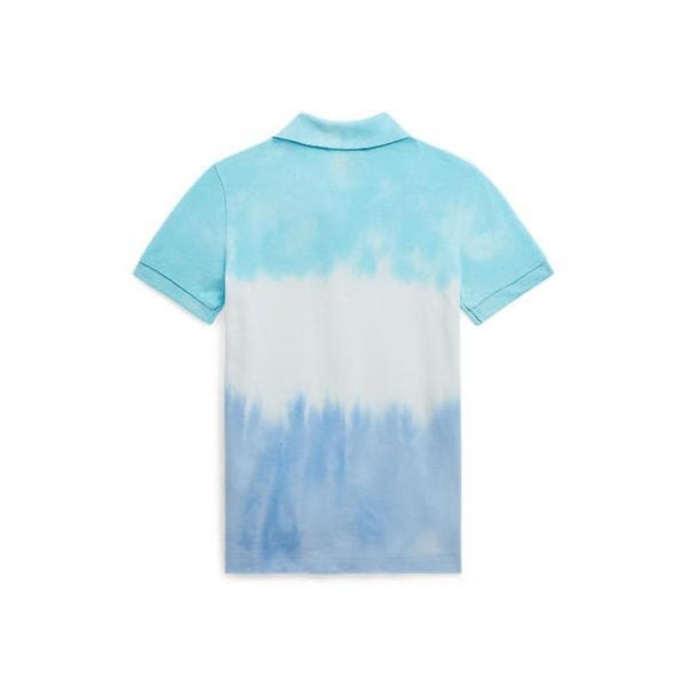 Polo Kids Boys Tie Dye Cotton Mesh Polo Shirt 2 7 Yrs Cwpoknib8020711999