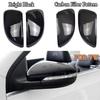 For VW Volkswagen Golf 6 MK6 R GTI VI 2010-13 Car Rearview Side Mirror Cover Wing Cap Exterior Door Case Trim Carbon Fiber Look