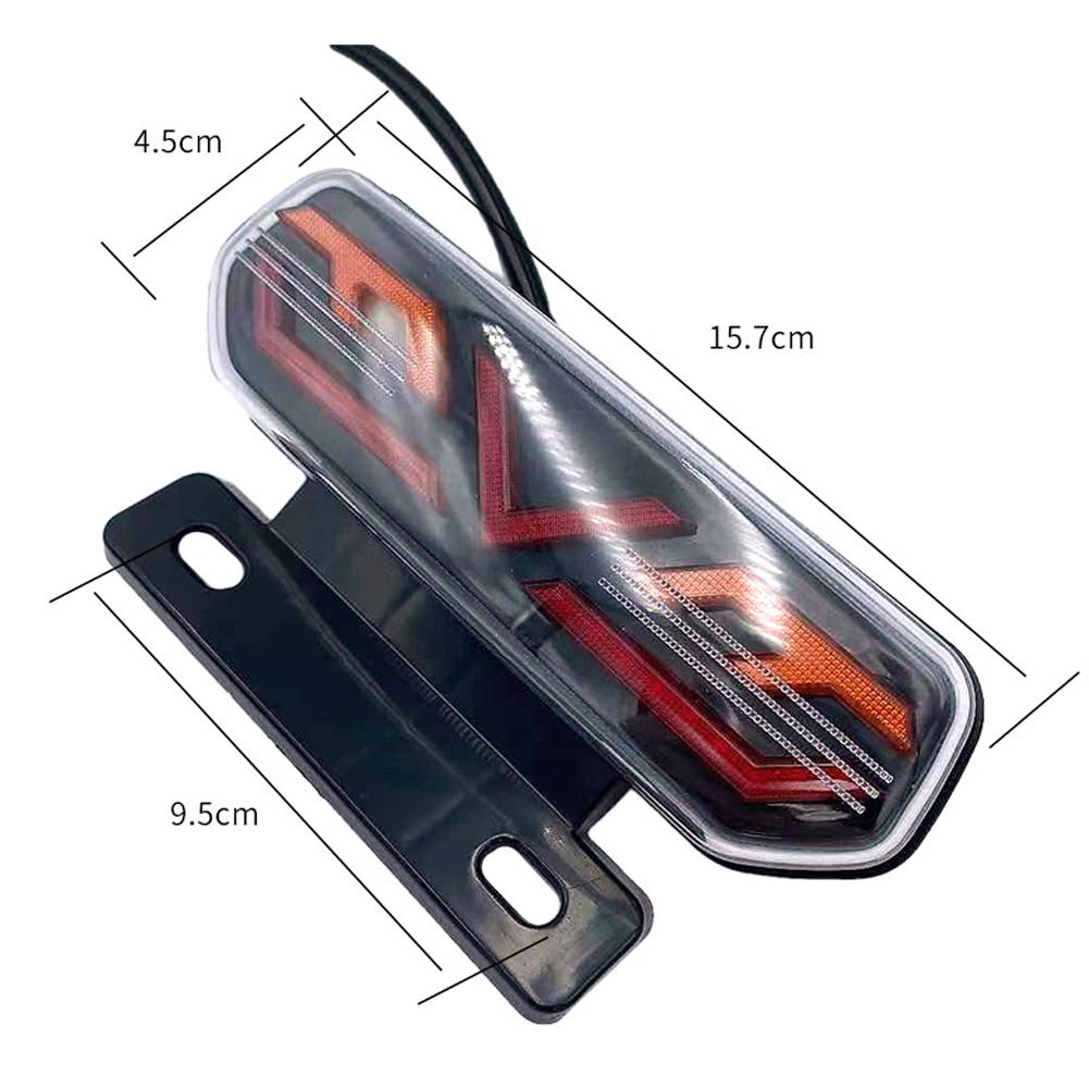 12V LED Motorcycle Rear Lights Brake Light Motorbike Stop Turn Signal Direction Indicator Blinker ATV Tail Light