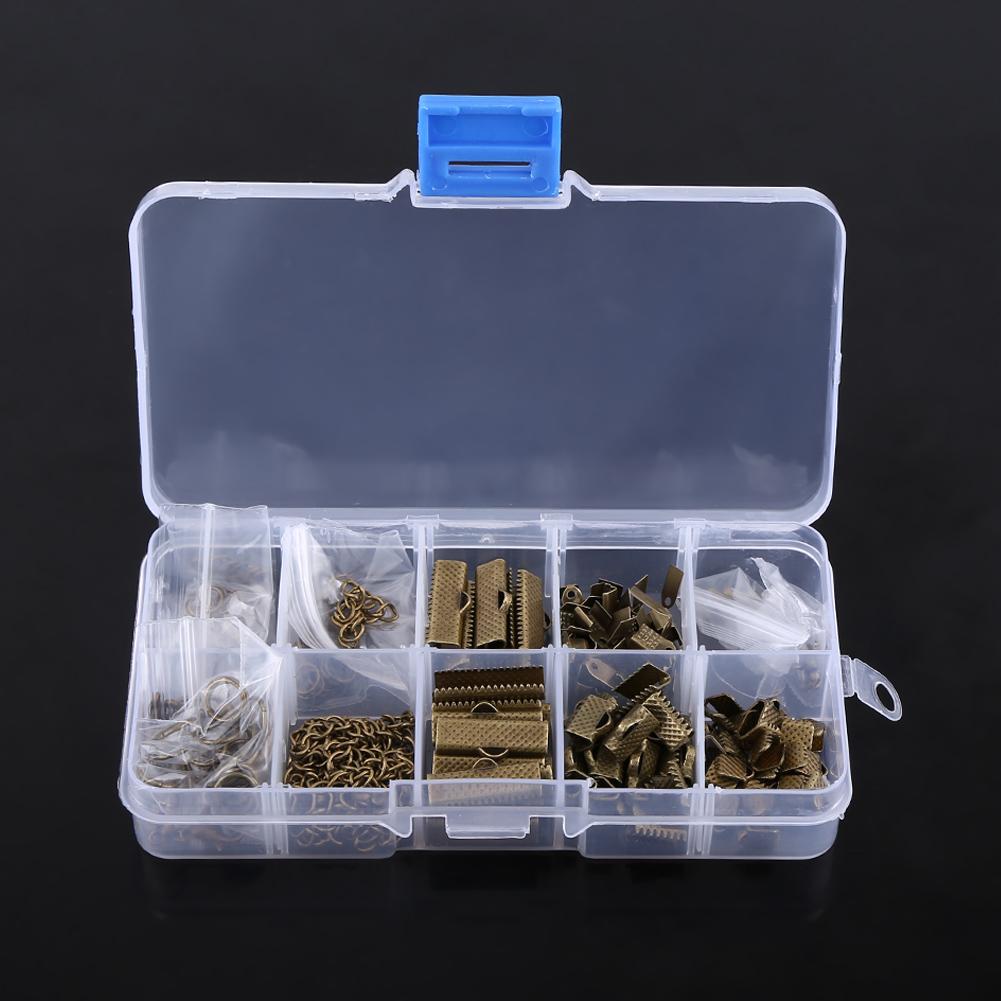 Jewelry Crafts Making Kit Set Findings Supplies Accessary Assortment in Box