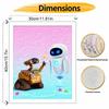 Disney Robot Love Oil Paint Digital Painting Art Kit FillIn Painting Home Decor